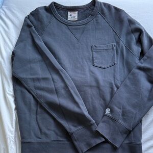Todd Snyder x Champion Gray Crew Neck Sweater